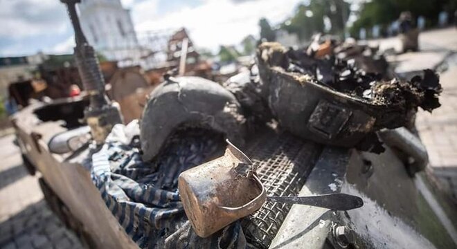 Украіна: Акупанты спальваюць сваіх загінулых, каб схаваць страты