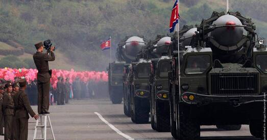 КНДР выпрабавала новую зброю