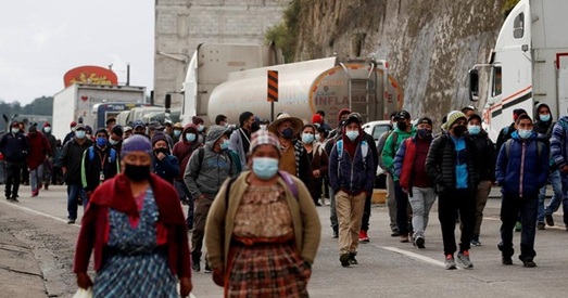 У Гватэмале — масавыя антыўрадавыя пратэсты (шмат фота)