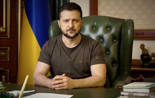 Прэзідэнт Украіны Уладзімір Зяленскі. Фота: president.gov.ua Прэзідэнт Украіны Уладзімір Зяленскі. Фота: president.gov.ua