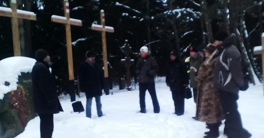 У Курапатах правялі акцыю памяці