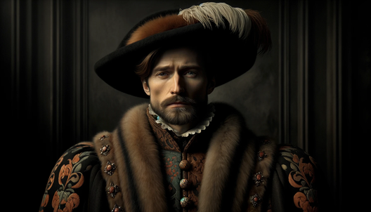 Невясёлы шляхціч з ВКЛ на Люблінскім сойме. Малюнак: instagram.com/belarus_minulaja Невясёлы шляхціч з ВКЛ на Люблінскім сойме. Малюнак: instagram.com/belarus_minulaja