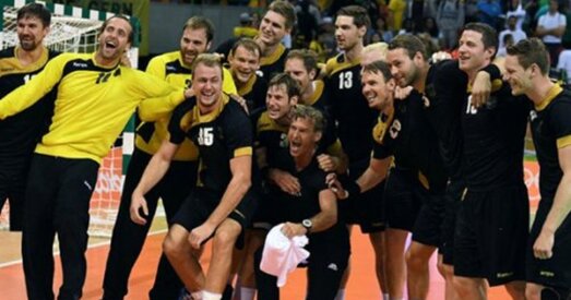 Германія. Зашмат белых у гандболе