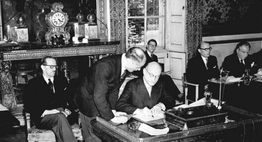 Падпісаньне Статуту Рады Эўропы ў 1949 годзе Падпісаньне Статуту Рады Эўропы ў 1949 годзе