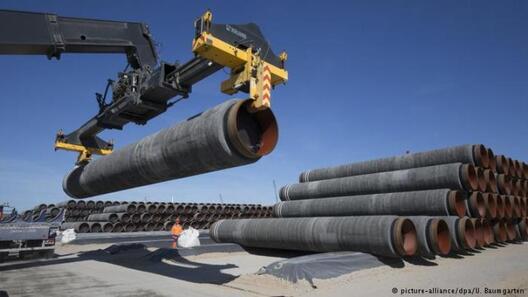 Будаўніцтва нямецкай часткі газаправода Будаўніцтва нямецкай часткі газаправода