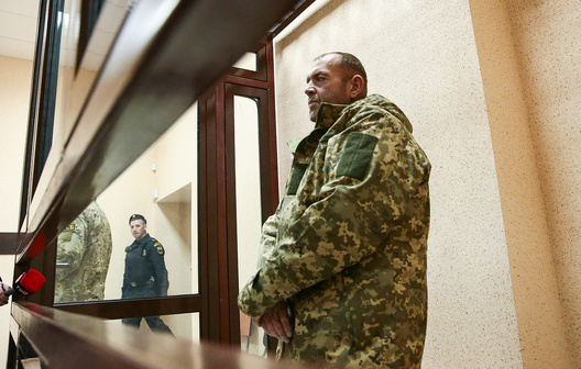 Адзін з затрыманых украінскіх маракоў Юрый Будзыла. Фота ТАСС Адзін з затрыманых украінскіх маракоў Юрый Будзыла. Фота ТАСС