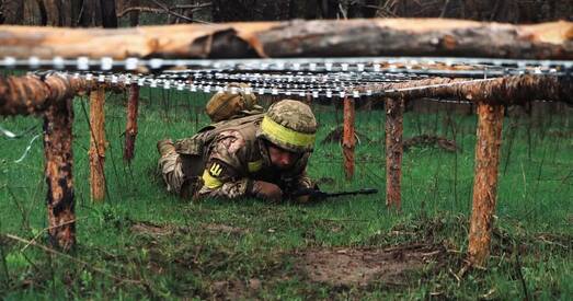УСУ вызвалілі каля 16 квадратных кіламетраў Данецкай вобласці