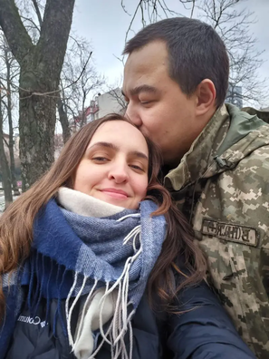 Аксана і Арцём падчас аднаго са спатканняў Аксана і Арцём падчас аднаго са спатканняў