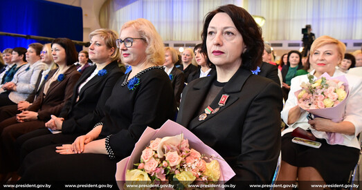 Сустрэча Лукашэнкі з актывам Беларускага саюза жанчын