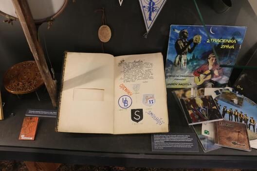 Экспанат выставы, прысвечанай гісторыі трампінгу, у этнаграфічным музеі нацыянальнага музея Чэхіі. Фота: nm.cz Экспанат выставы, прысвечанай гісторыі трампінгу, у этнаграфічным музеі нацыянальнага музея Чэхіі. Фота: nm.cz