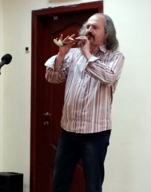 Яраш Малішэўскі, выкананне на жалейцы Яраш Малішэўскі, выкананне на жалейцы