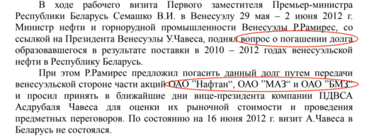 Дакумент прадаставіла крыніца з беларускіх дзяржорганаў Дакумент прадаставіла крыніца з беларускіх дзяржорганаў