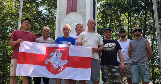 Беларусы ў ЗША аднавілі помнік беларускім змагарам