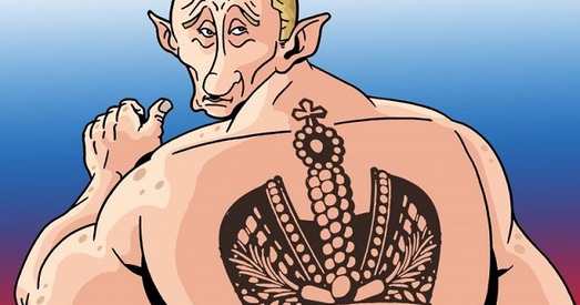 Выбары ў Расіі ў працах карыкатурыстаў свету