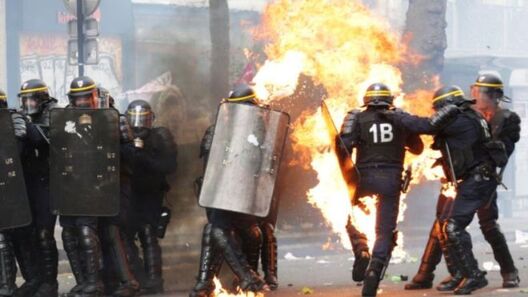 Пратэсты ў Парыжы Фота AFP / Getty Images Пратэсты ў Парыжы Фота AFP / Getty Images