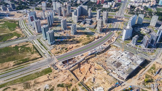 Абсалютна пустая прастора на месцы былога аэрапорта. Фота Promir Абсалютна пустая прастора на месцы былога аэрапорта. Фота Promir