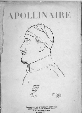 Карыкатура на Гіёма Апалінэра. Крыніца: wikimedia.commons Карыкатура на Гіёма Апалінэра. Крыніца: wikimedia.commons