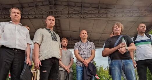 СМІ паведамляюць пра затрыманне лідара страйкаму «Беларуськалія» Анатоля Бокуна