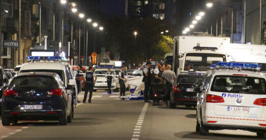 У Брусэлі застрэлілі самалійца, які напаў з нажом на салдат