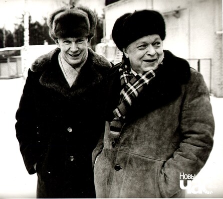 З Піменам Панчанкам. Фота Яўгена Коктыша З Піменам Панчанкам. Фота Яўгена Коктыша