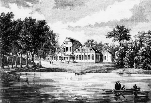 Сядзіба Храптовічаў у Шчорсах (1798). Малюнак: Напалеон Орда Сядзіба Храптовічаў у Шчорсах (1798). Малюнак: Напалеон Орда