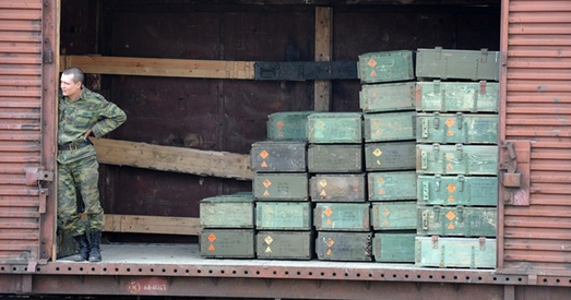 А ці ёсць у нас столькі? Расія да канца жніўня плануе вывезці з Беларусі 12 тысяч тон боепрыпасаў