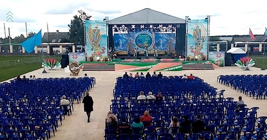 У Пінскім раёне жыхары праігнаравалі святочны канцэрт з нагоды «Дажынак» (відэа)