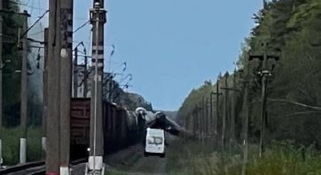 Новая дыверсія на чыгунцы Бранскай вобласці: 20 вагонаў сышло з рэек У Бранскай вобласці — новая дыверсія на чыгунцы