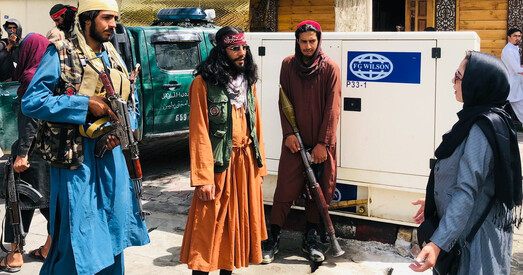 Талібы забаранілі журналістам асвятляць пратэсты