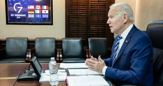 Байдэн анансаваў магутныя санкцыі супрауь Расіі