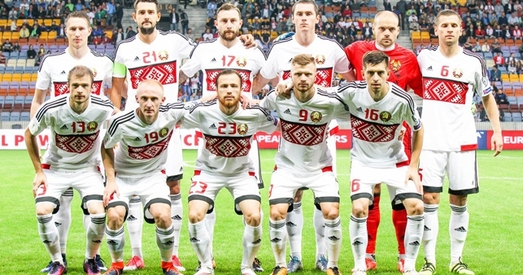 Футбольная зборная Беларусі ўзнялася на 79-е месца ў рэйтынгу ФІФА