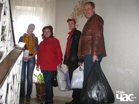 Кіеўляне вязуць рэчы Кіеўляне вязуць рэчы