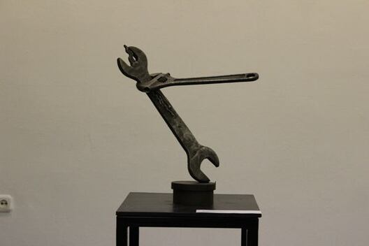 Скульптура з металалому. Віктар Копач Скульптура з металалому. Віктар Копач