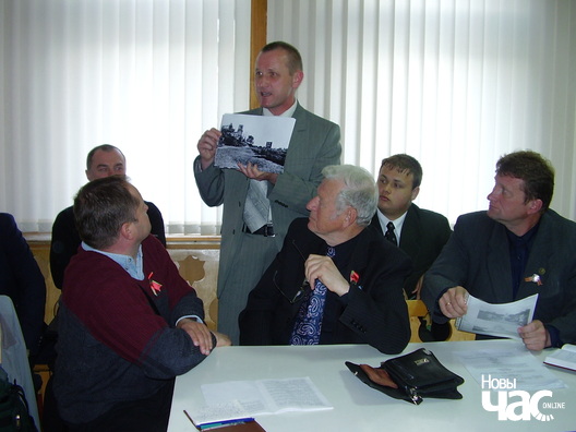 На канферэнцыі, прысвечанай Першай сусветнай вайне. Смаргонь 2007 На канферэнцыі, прысвечанай Першай сусветнай вайне. Смаргонь 2007