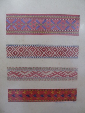 Ніна Ватацы. Узоры арнаментаў. Ніна Ватацы. Узоры арнаментаў.