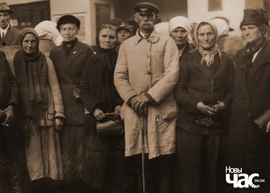 Падчас абмену палітвязнямі, Коласава, 1932 год Падчас абмену палітвязнямі, Коласава, 1932 год