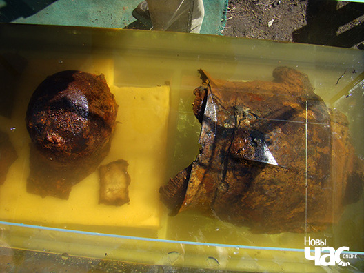 Сенсацыйная знаходка даспехаў рыцара ВКЛ Сенсацыйная знаходка даспехаў рыцара ВКЛ