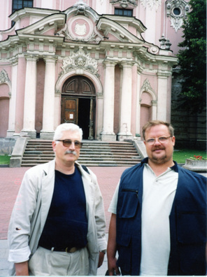 У Вільні разам з Віктарам Івашкевічам У Вільні разам з Віктарам Івашкевічам