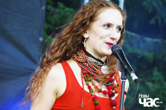 Вольга Траян — вакалістка гурта ДримбадаДзига Вольга Траян — вакалістка гурта ДримбадаДзига