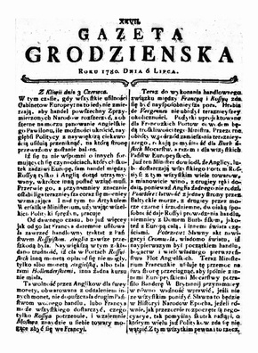 Gazeta Grodzieńska. Крыніца: crispa.uw.edu.pl