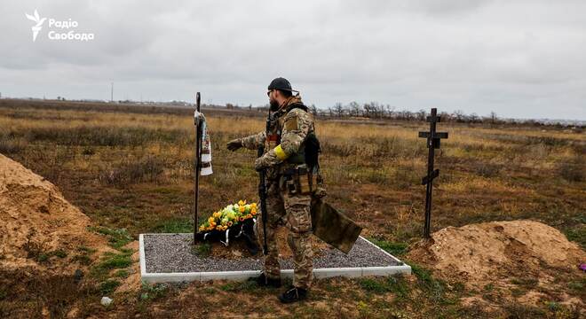 На гарадскіх могілках у Херсоне знайшлі сляды масавых пахаванняў На гарадскіх могілках у Херсоне знайшлі сляды масавых пахаванняў