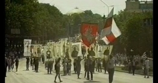 Унікальнае відэа: Дзень Незалежнасці 1996 года