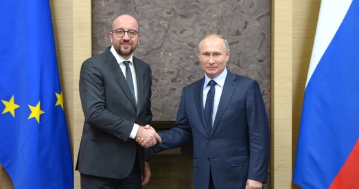 Пуцін абмеркаваў са старшынёй Еўрапейскага Савета санкцыі і міграцыйны крызіс