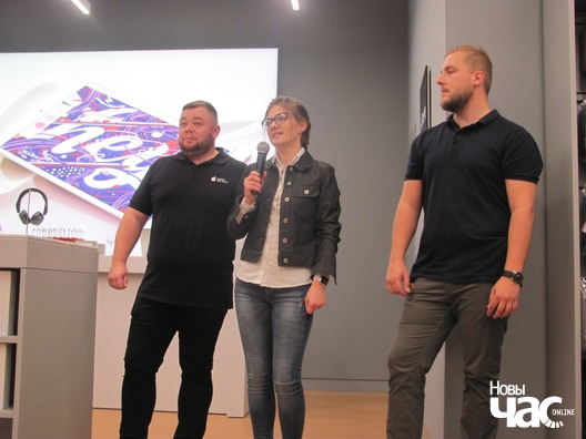 Аляксандр Міхайленка, Надзея Дамарад і Арцём Калядзіч Аляксандр Міхайленка, Надзея Дамарад і Арцём Калядзіч