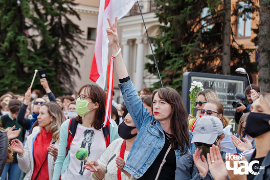 Ілюстрацыйнае фота. Жаночы марш 12 верасня 2020 года Ілюстрацыйнае фота. Жаночы марш 12 верасня 2020 года