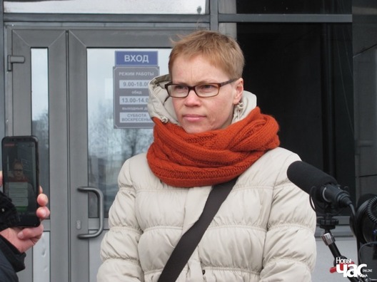 Марына Золатава падчас суду па «справе БелТА» Марына Золатава падчас суду па «справе БелТА»