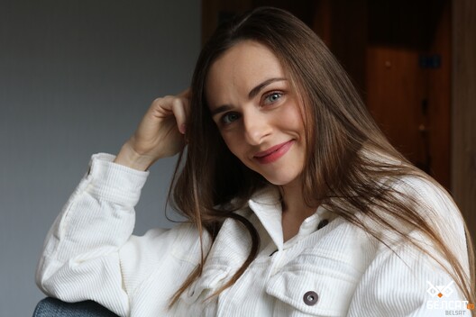 Спявачка Маргарыта Ляўчук. Фота: ГР / «Белсат» Спявачка Маргарыта Ляўчук. Фота: ГР / «Белсат»