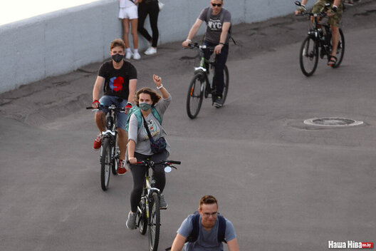 Велапрабег у Мінск, ілюстрацыйны здымак, фота Надзеі Бужан Велапрабег у Мінск, ілюстрацыйны здымак, фота Надзеі Бужан