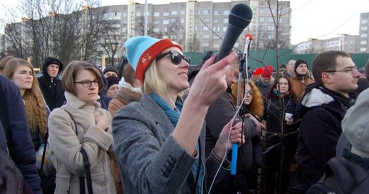 Затрымалі журналістак Вольгу Давыдаву і Любоў Лунёву