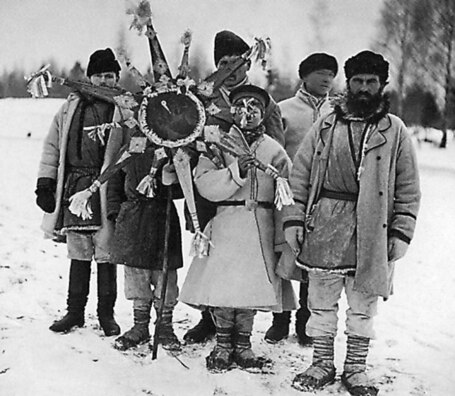 Калядоўшчыкі. Горацкі павет, 1903 год Калядоўшчыкі. Горацкі павет, 1903 год